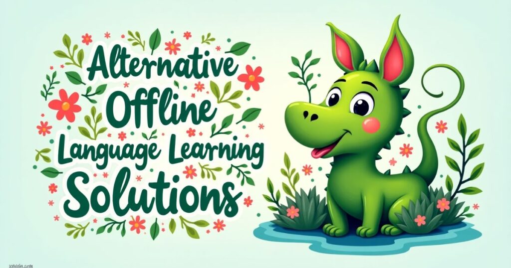 Alternative Offline Language Learning Solutions