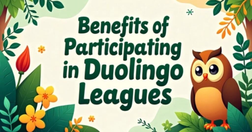 Benefits of Participating in Duolingo Leagues