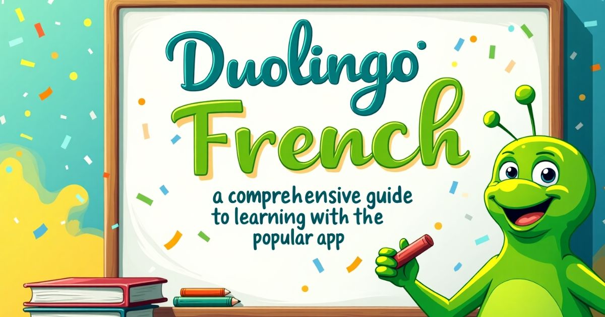 Duolingo French A Comprehensive Guide