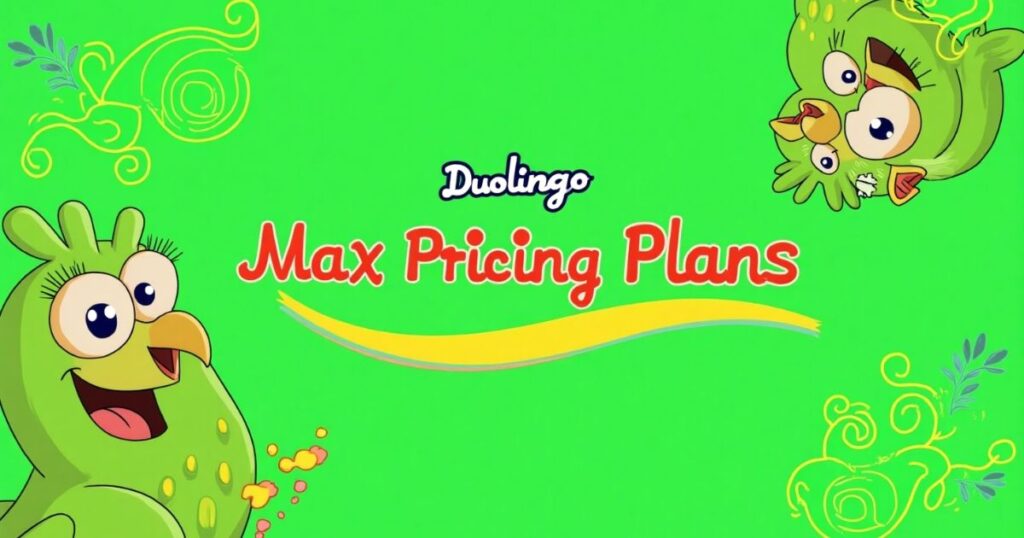 Duolingo Max Pricing Plans