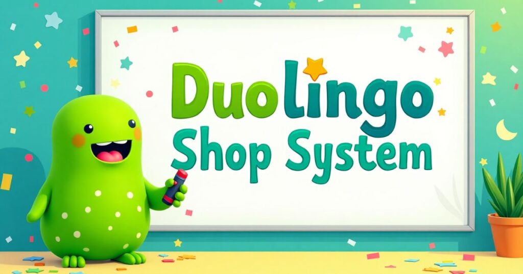 Duolingo Shop System