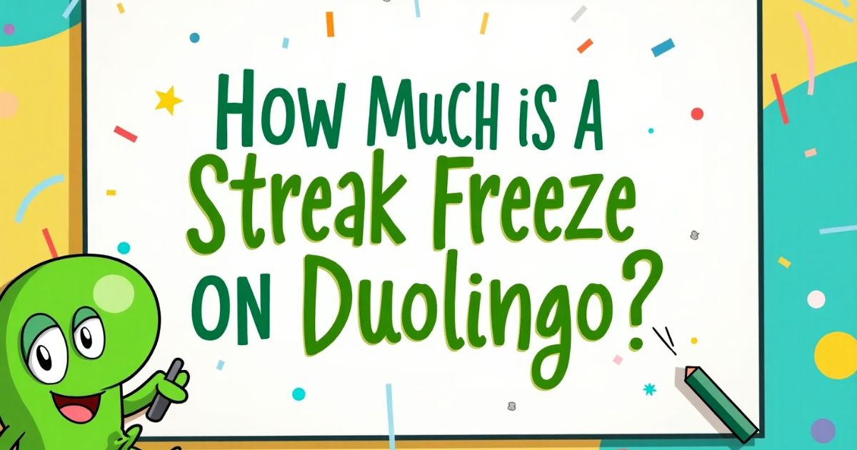 How Much Is A Streak Freeze On Duolingo