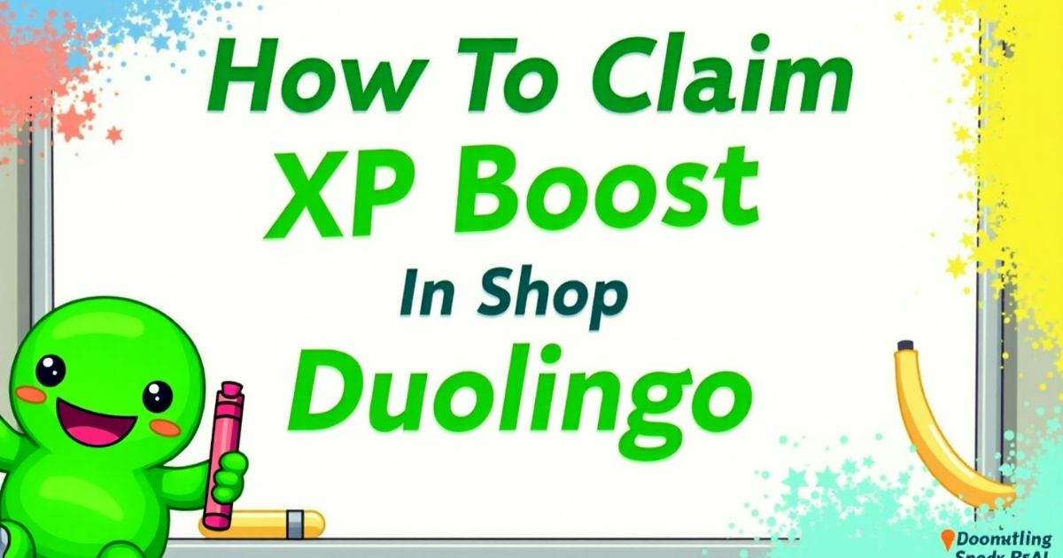 How To Claim XP Boost In Shop Duolingo Step-by-Step Guide