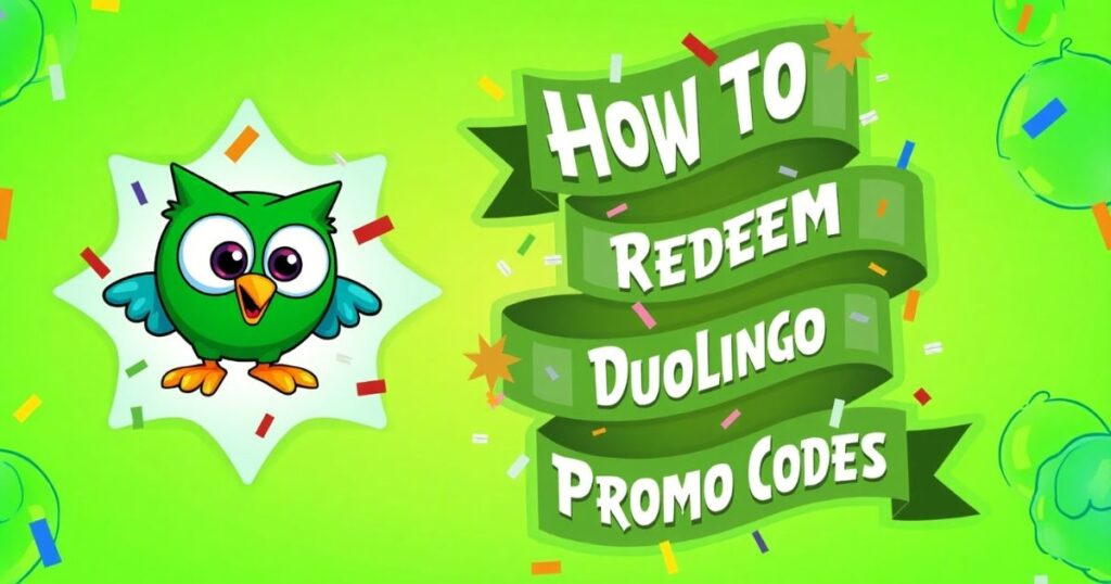 How to Redeem Duolingo Promo Codes