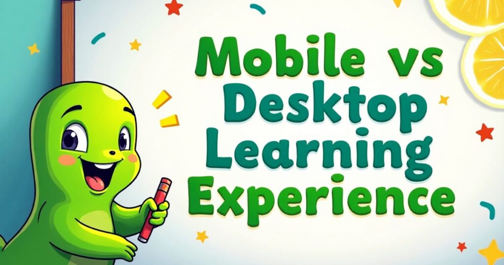 Mobile vs Desktop Learning Experience