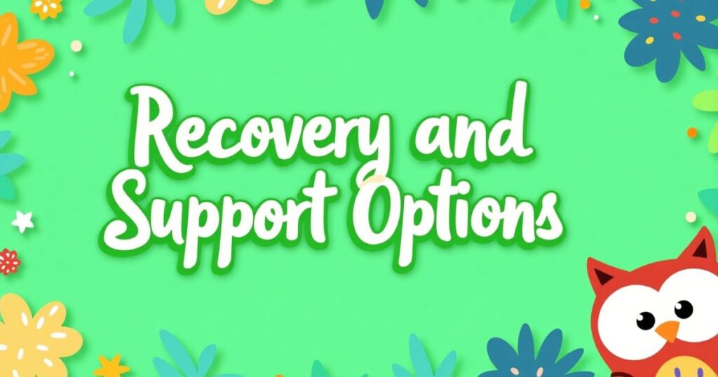 Recovery and Support Options