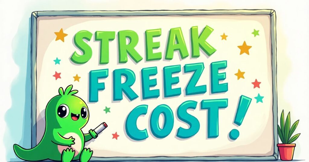 Streak Freeze Cost