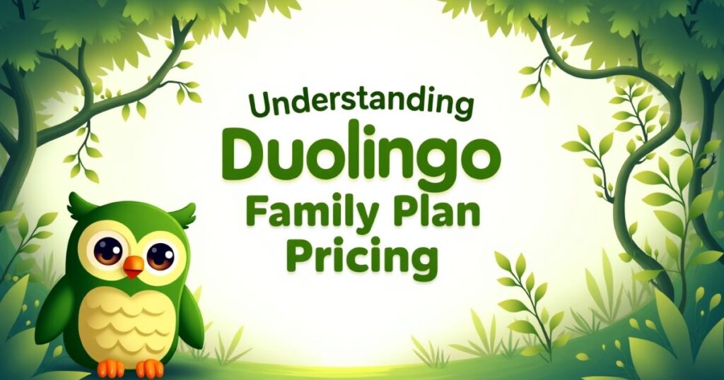 Understanding Duolingo Family Plan Pricing