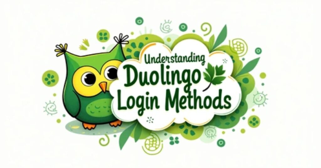 Understanding Duolingo Login Methods