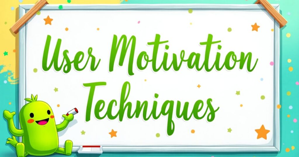 User Motivation Techniques