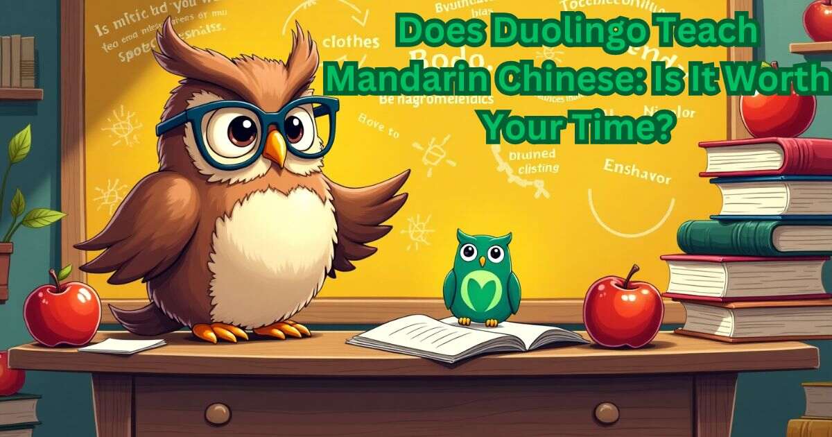 Does Duolingo Teach Mandarin