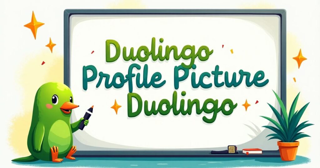 Duolingo Profile Picture Setup