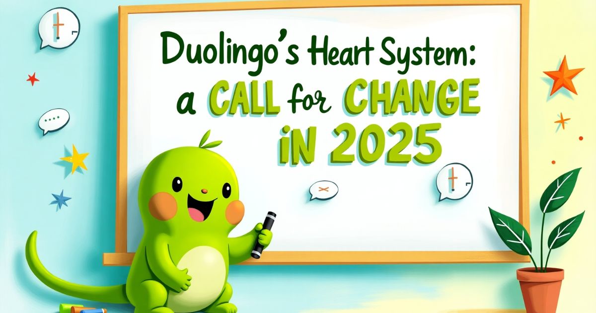 Duolingo’s Heart System A Call for Change in 2025