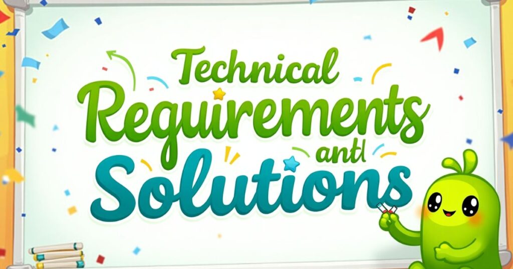 Technical Requirements and Solutions