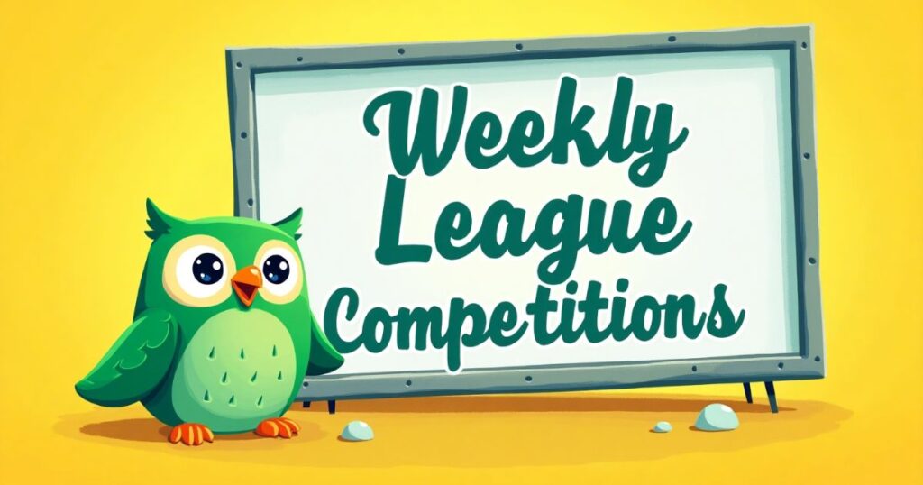 Weekly League Competitions